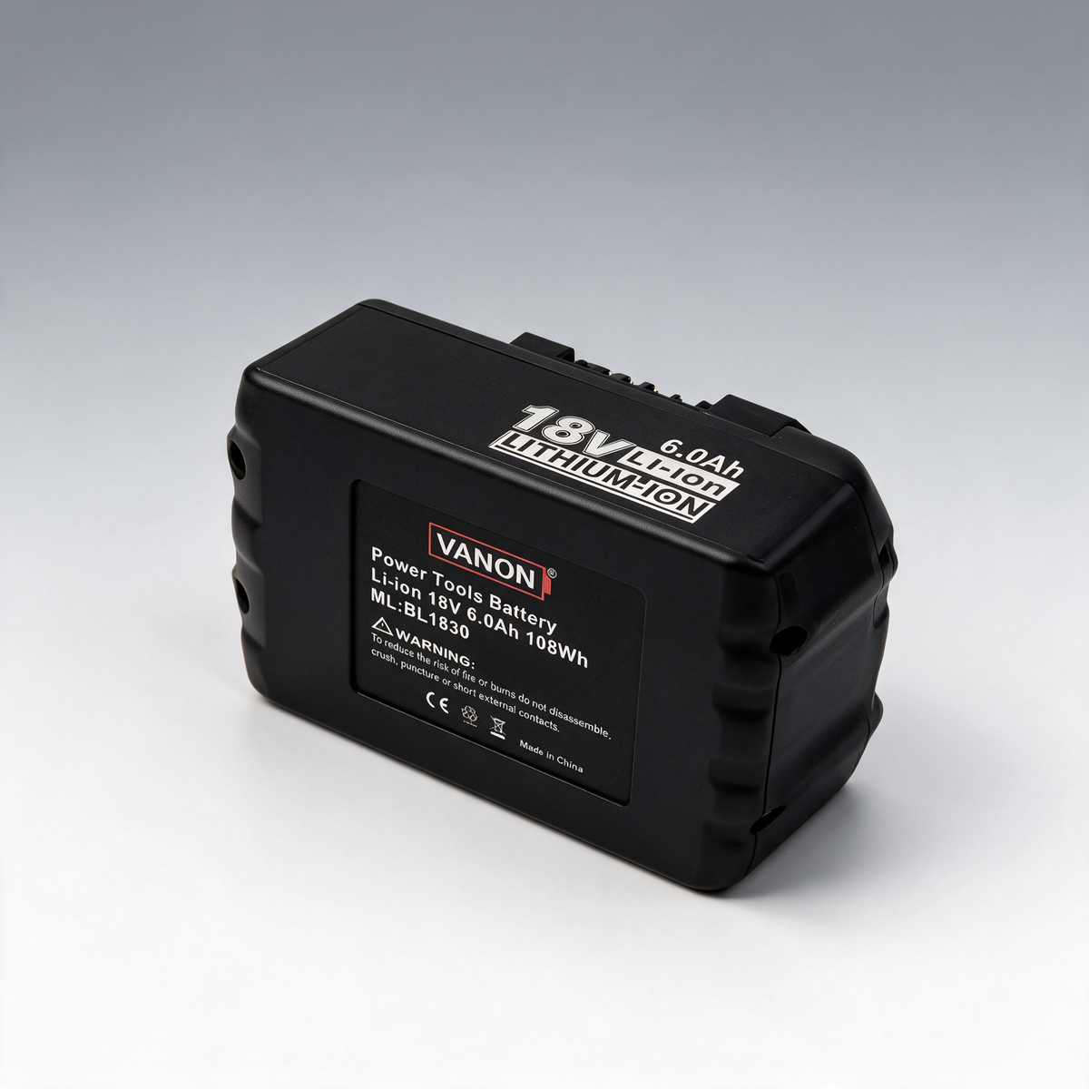 2 Pack 18V Makita Compatible Battery Replacement | BL1830 BL1850 5000mAh Li-ion Battery