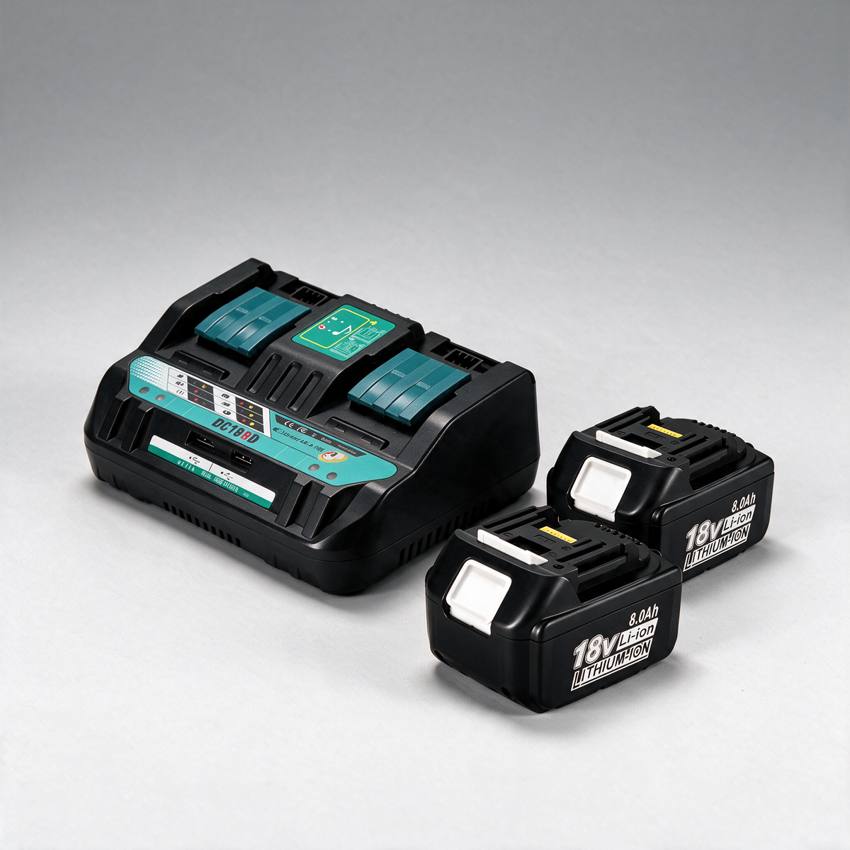 Makita Compatible 18V Replacement Battery for BL1860 BL1850B BL1840 BL1830 Power Tools