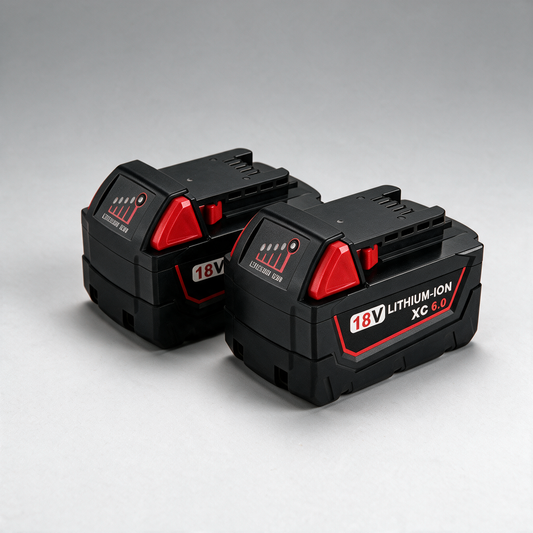Milwaukee Compatible 18V Lithium-ion Replacement Battery for M18 Cordless Power Tools