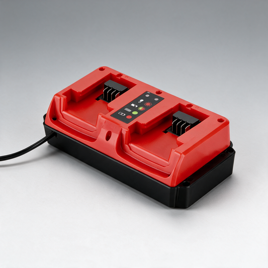 Milwaukee Compatible Dual-Port Fast Charger