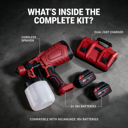 What's in the complete kit – Milwaukee-compatible