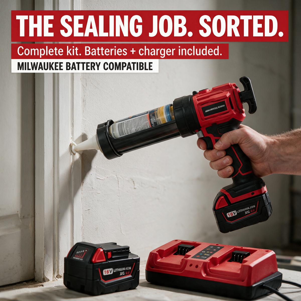 Sealing a window – Milwaukee-compatible