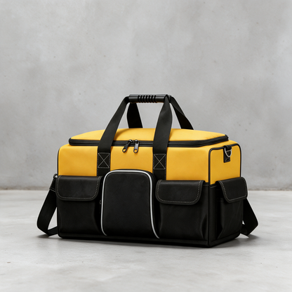 Wide mouth tool bag – Wide Mouth Tool Bag with Moulded Base, 16in/20in