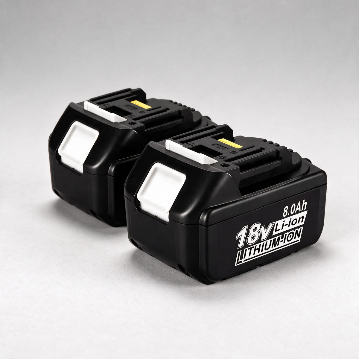 Two 18V 8.0Ah batteries – Makita-compatible