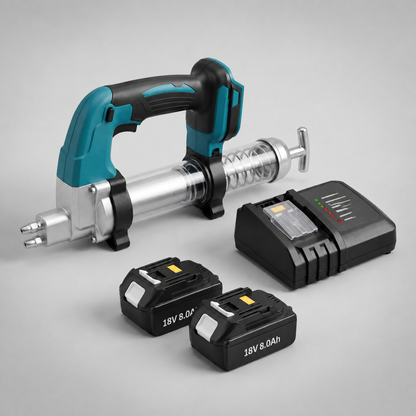 Grease Gun with 2 batteries and charger – Makita-compatible
