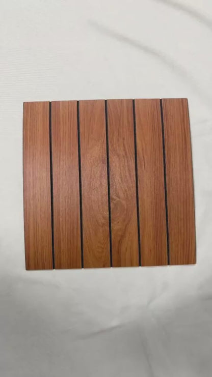 Faux Wood Grain Self-Adhesive Wall Panels 10-30 Pack Peel-and-Stick 3D Wallpaper Home Decor