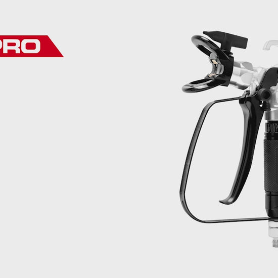 Video: Steel Airless Spray Gun with Swivel, 517 Tip