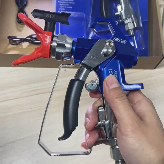 3600 PSI High Pressure Airless Paint Spray Gun with Guard Sensor Light
