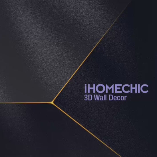 3D Stone Brick PVC Wall Panel Pack of 4 11.8x11.8in Modern Style