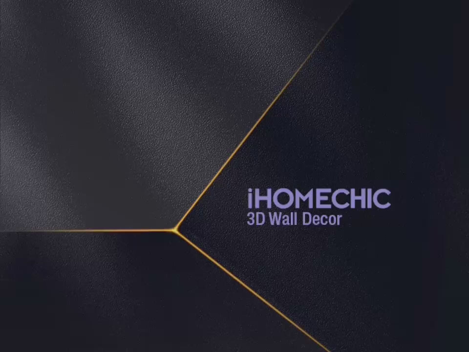 3D Stone Brick PVC Wall Panel Pack of 4 11.8x11.8in Modern Style